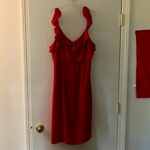 Forever 21 red dress with a tie in the back